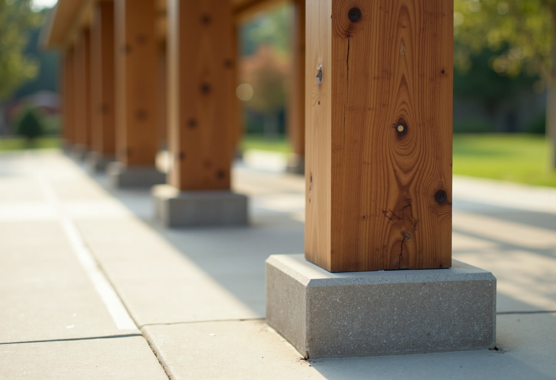 Posts and base detail